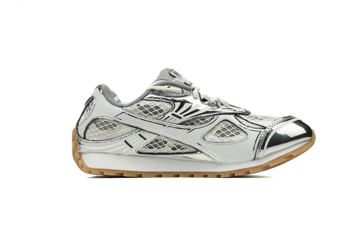 Bottega Veneta Orbit 'White Silver'