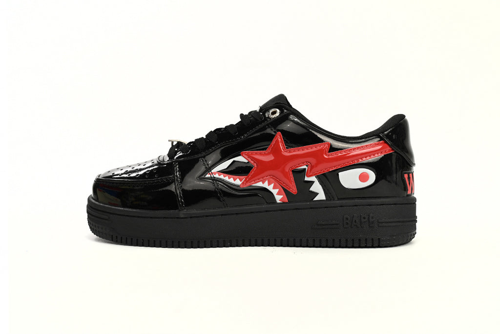 Bapesta Low M2 'Shark Face - Black'