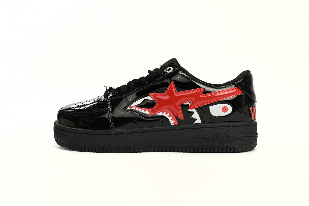 Bapesta Low M2 'Shark Face - Black'