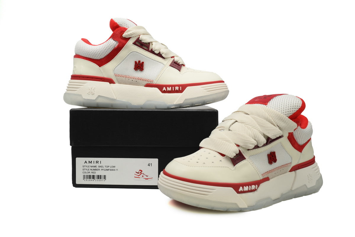 Amiri MA-1 'White Red'