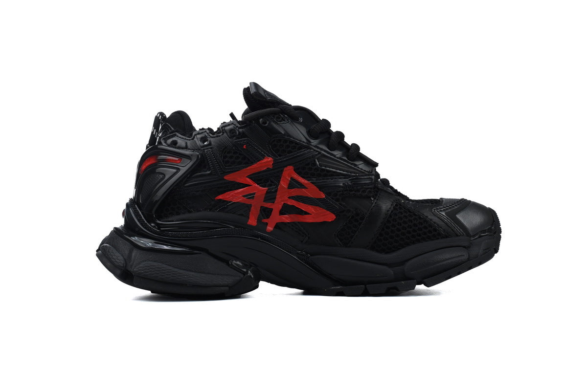 Balenciaga Runner 'Graffiti - Black Red'