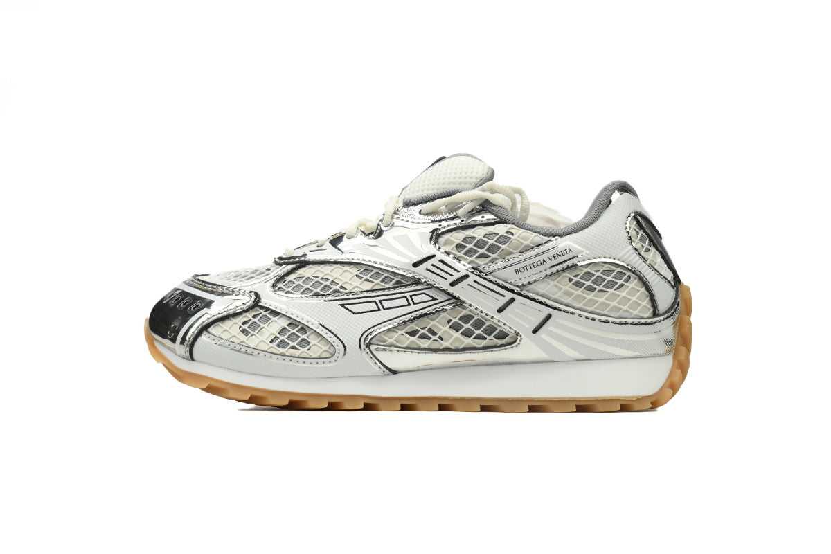 Bottega Veneta Orbit 'White Silver'