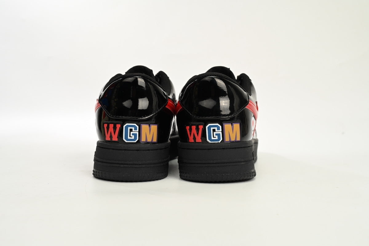Bapesta Low M2 'Shark Face - Black'